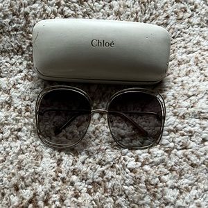 Chloe Sunglasses with case.